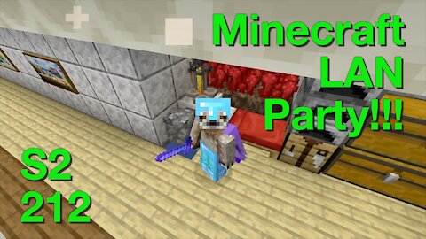 Minecraft LAN Party! 2 Ep. 212 - Main Base (World Tour Part 2)