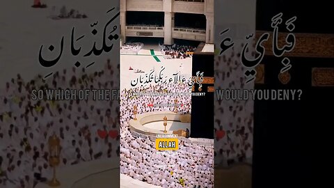 Allah Has Given Us Everything ♥️ | Daily Quranic Verse | Ar Rahmaan | Jummah Prayers At #mecca