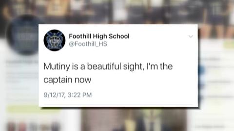 Foothill High School's Twitter account hacked, obscene images posted