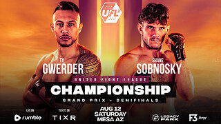 Shane Sobnosky vs Jered Ty Gwerder | Bout 13 | UFL 3