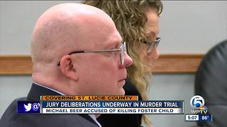 Juty deliberations underway in murder trial