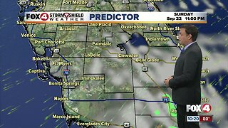 Forecast: Conditions Sunday will be much like Saturday with dry and breezy weather