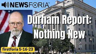 Durham Report: Nothing New