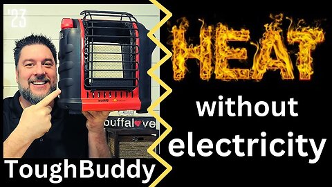 🔥🏠 Heat your home without electricity. Mr Heater Tough Buddy [483]🔥🏠
