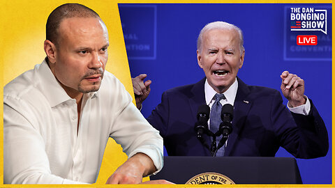 EMERGENCY BROADCAST: Bongino on Biden Dropping out - 5pm ET