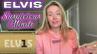 Elvis-Suspicious Minds! Russian Girl Hears For The First Time!!!!