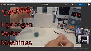 Testing Hydrogen Water Machines with Dean Allen