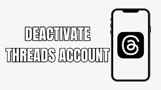 How To Deactivate Threads Account (Simple)