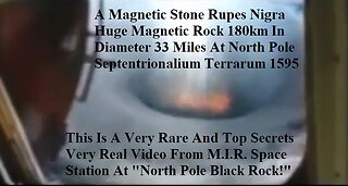 Magnetic Stone Rupes Nigra Huge Magnetic Rock 180km In Diameter At North Pole