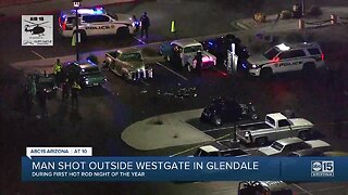 PD: Man in critical condition after being shot outside Westgate in Glendale