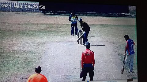 clean bowled