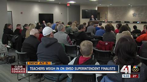 Shawnee Mission superintendent candidates meet with public Saturday