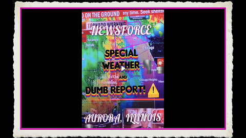 NEWSFORCE 🌎 SPECIAL REPORT! 🚨 🌪 AURORA, ILLINOIS!!