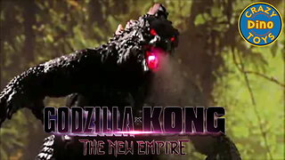 New Godzilla x Kong Heat Ray Breath Godzilla R/C Unboxed The New Empire Monsterverse Legendary