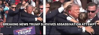 Trump survives assassination attempt at his rally in Butler- Pennsylvania- shot in the ear