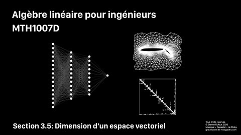 Section 3.5: Dimension d'un espace vectoriel