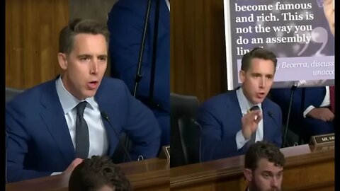 "I would like you to DO YOUR JOB!" Josh Hawley humiliates Biden HHS official