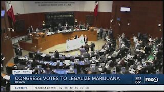 Congress votes to legalize marijuana in Mexico