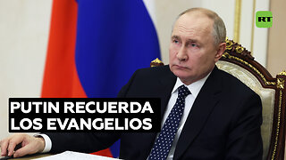 Putin recuerda unas líneas de los Evangelios en una charla sobre políticas para la juventud