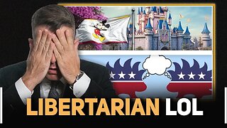 DESTROYING Bad Disney First Amendment Take by "Based" Libertarian