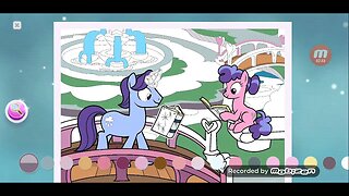 Painting some Unicorns in a Park! / MLP Color by Magic