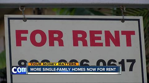 More single-family homes now for rent