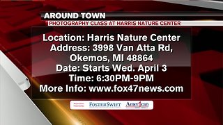 Around Town 4/2/19: Photography Class at the Harris Nature Center