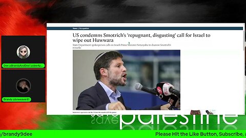 US Condemns Israel's Smotrich Call For Israel to Wipe Out Huwara