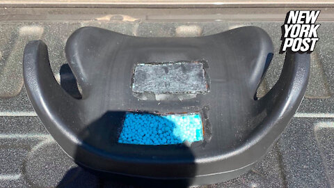 $1M in fentanyl pills found inside 6-year-old's car seat