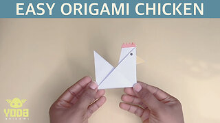 How To Make An Origami Chicken - Easy And Step By Step Tutorial