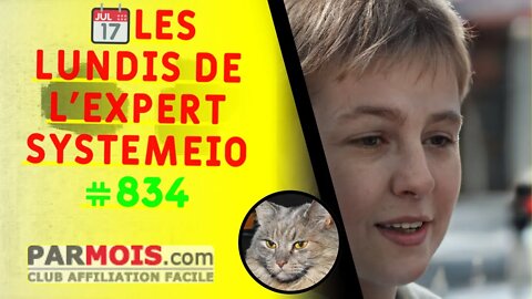 📆 Les lundis de l'expert SystemeIO - #834