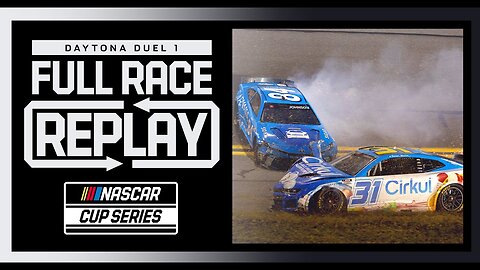 2024 NASCAR Bluegreen vacations Duel 1 at Daytona | NASCAR Cup Series Full Race Replay