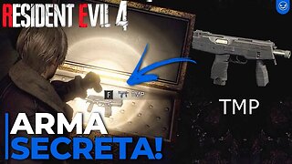 Como PEGAR a TMP Secreta na DEMO de Resident Evil 4 Remake !? GUIA COMPLETO Passo a Passo !!!