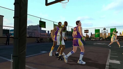 3 on 3: Wilt Chamberlain, Jerry West and Elgin Baylor vs The Glove, The Reign Man and Detlef Shrempf