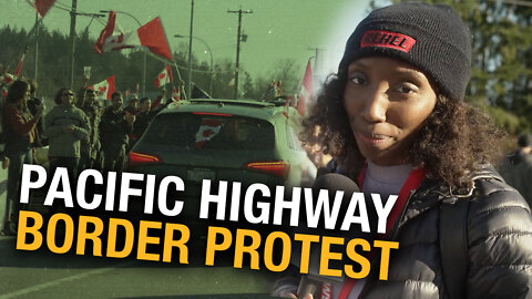 How B.C.'s Pacific Highway border blockade began