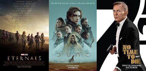 World of Eternals, Characters of Dune, Story of No Time To Die = Box Office Movie Mashup