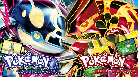 Pokemon Rubí Magma and Zafiro Aqua - NDS ROM Hack remakes of Pokemon Ruby & Sapphire | Ducumon
