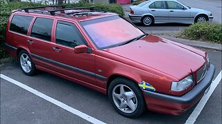 Volvo 850 wagon gets 100% LEGAL chameleon windscreen tint and limo glass