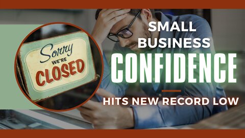 Small Business Confidence Hits New Record Low ⚠️