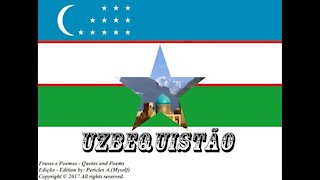 Bandeiras e fotos dos países do mundo: Uzbequistão [Frases e Poemas]