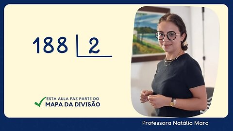 188 dividido por 2| Dividir 188 por 2 | 188/2 | 188:2 | 188÷2 | MATEMÁTICA REVISÃO JOVENS E ADULTOS