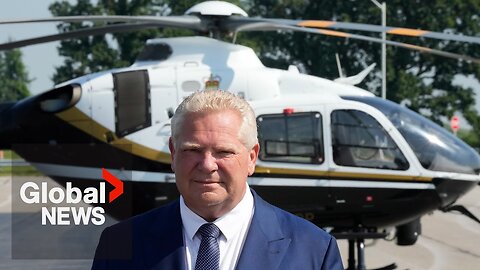 Ontario to spend $134M on police helicopters to fight carjackings, auto thefts in GTA and Ottawa