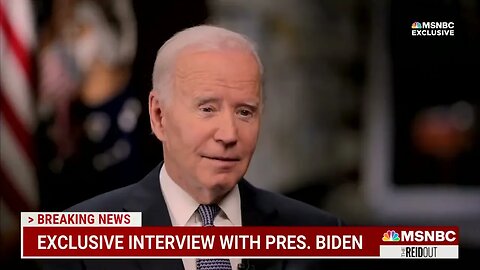 President Joe Biden nodding off as he is being interviewed. What is wrong with him?
