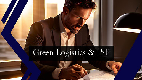 Driving Sustainability: Incorporating ISF into Supply Chain Practices