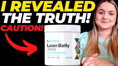 🔴Ikaria Lean Belly Juice Review: Ikaria Lean Belly Juice Work? Weight Loss? Ikaria Lean Is Reliable?