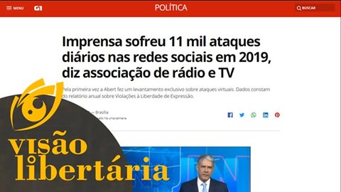 A Imprensa Mainstream está inconformada com os ataques nas redes sociais em 2019 | VL - 21/03/20 |