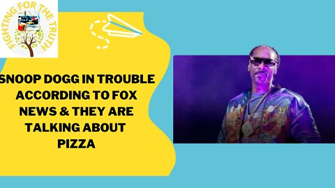 FOX TALKING ABOUT PIZZA & SNOOP DOGG IN TROUBLE BEFORE THE SUPERBOWL