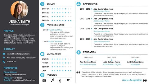 Personal CV PowerPoint Template