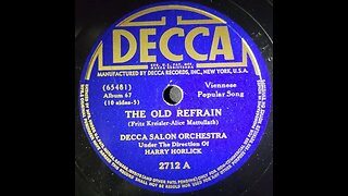 Decca Salon Orchestra, Fritz Kreisler - The Old Refrain