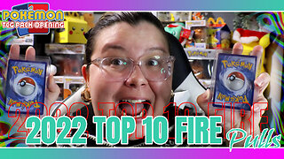 TOP 10 FIRE PULLS OF 2022 (Pokémon TCG)